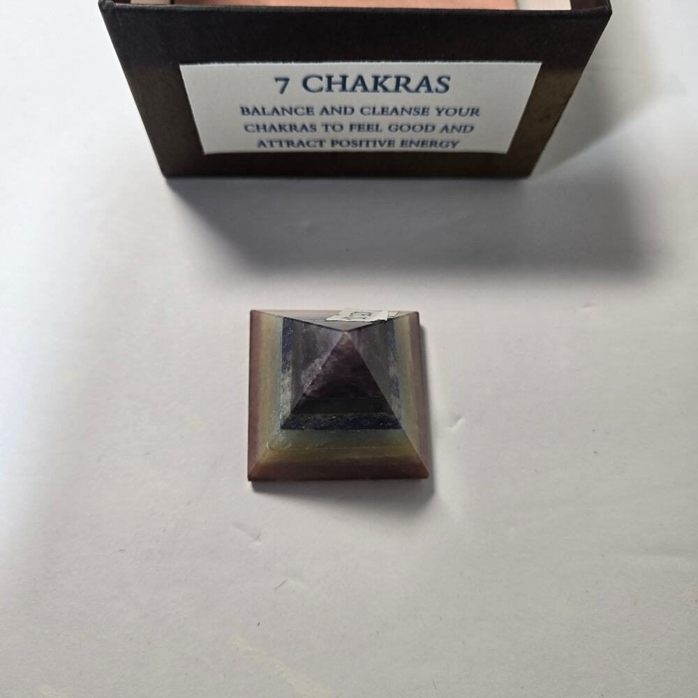 Chakra Pyramid Energy Stone - Picture 4 of 5